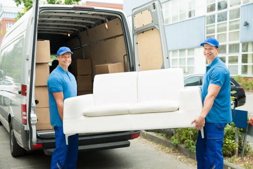 Person accessing Removals Togermany website with assistive technology