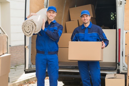 Professional van loading for household items in Togermany