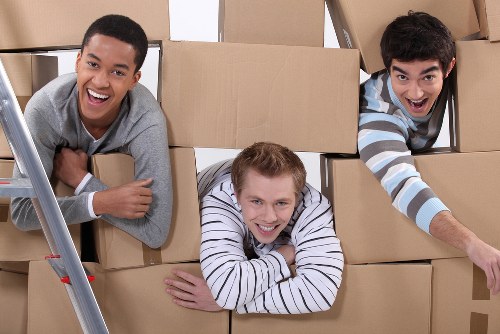 Loading furniture into a van for a home relocation in Togermany