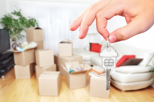Commercial removals van service for office moves in Togermany