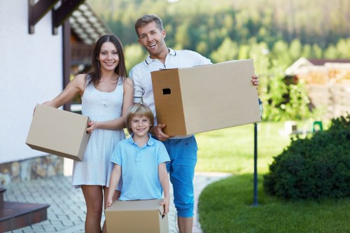 Packing and furniture protection for a flat move in Togermany
