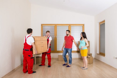 Professional home moving service planning in Togermany