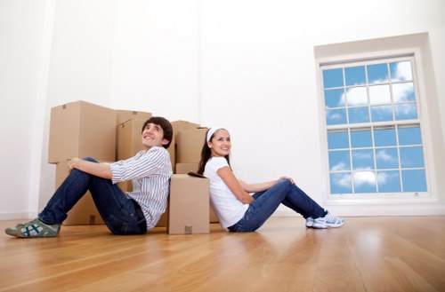 Planning a removals to Germany relocation with packed boxes