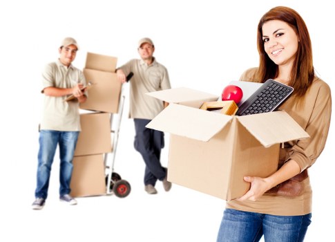 Packed household items ready for transport in Togermany