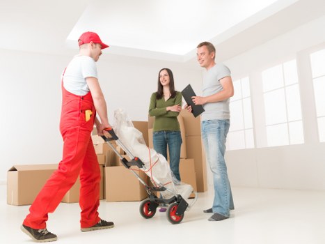 Unpacking and settling into a new home after moving to Germany